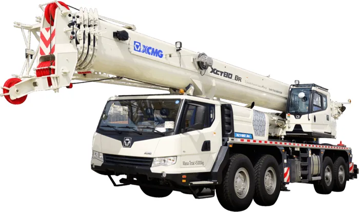 Guindaste telescópico XCMG XCT80BR – 80 toneladas