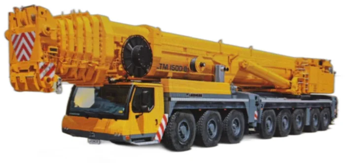 Guindaste telescópico Liebherr LTM 1500 – 500 toneladas