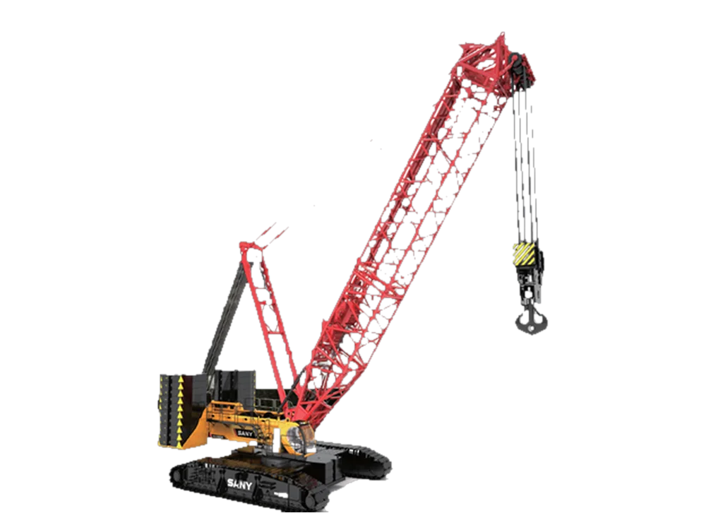 Guindaste treliçado SANY 650 T – 650 toneladas